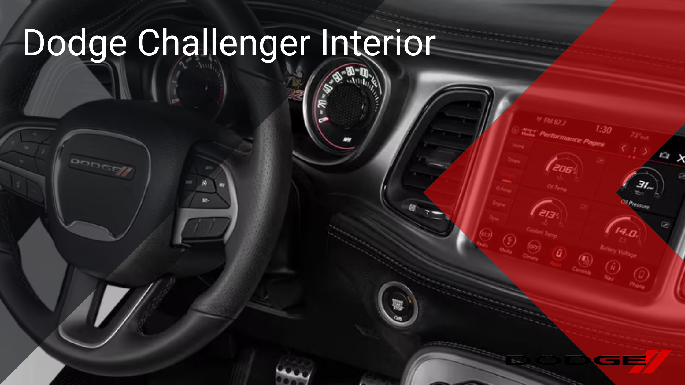 Dodge Challenger Interior